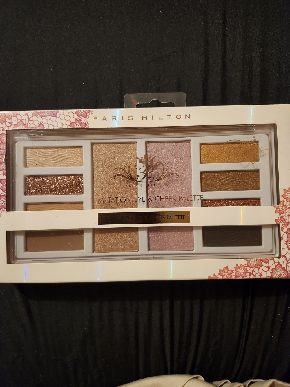 Paris Hilton Eyeshadow & Cheek Palette - Pink, Gold, Bronze, Rose